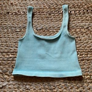 Free People Happiness Runs Square Neck Crop🌊